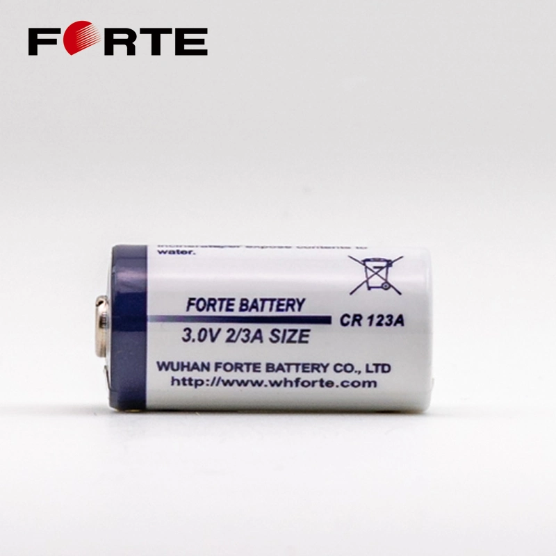 Batterie lithium 3,0 V 1,4 ah pour Panasonic CR123A