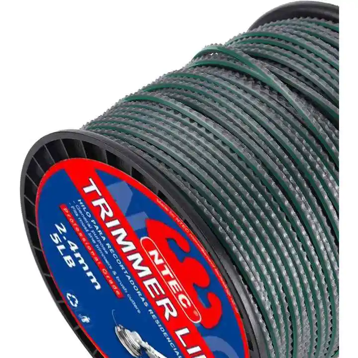 Une grande efficacité en dents de scie coupe de la brosse en nylon ligne tondeuse 5lb le tiroir de commande de 3,5 mm, 4,0 mm