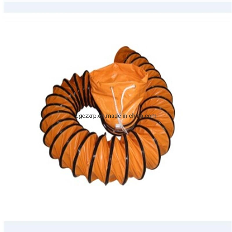 Mining 10m PVC Collapsible Round Air Ventilatioln Duct