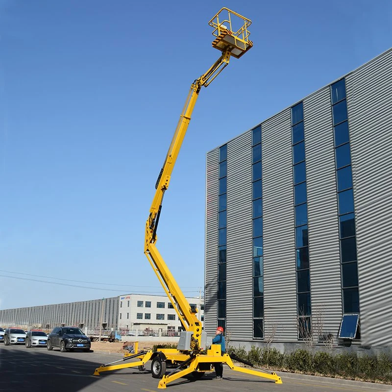 8m 10m 12m 16m 18m Eléctrica Hidráulica sobre orugas Autopropulsadas Cherry Picker Spider Cestas para la venta