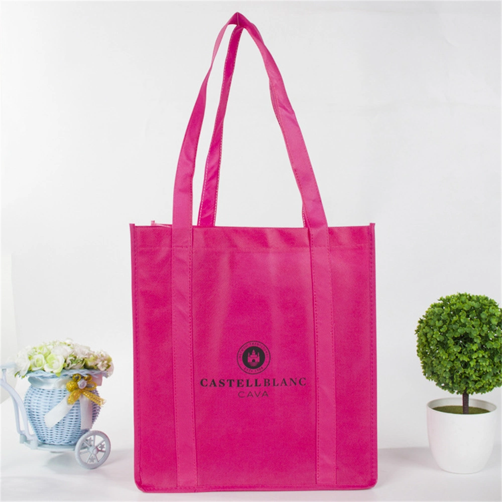 Customized Logo Wholesale/Supplier Promotion Nonwoven Eco-Friendly Fineness Advertising Publicity Shopping Gift Six Bottle Divided Packaging Non-Woven Wine Tote Bag