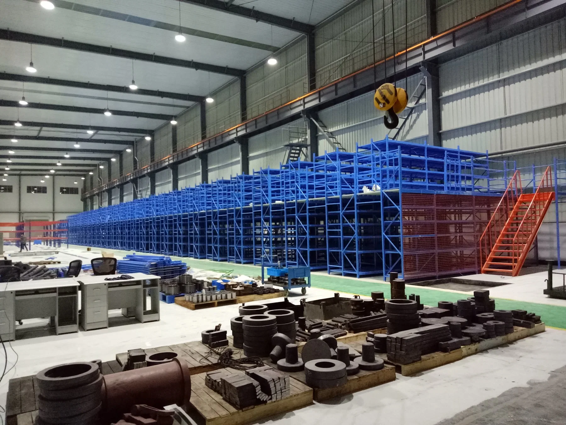 Industrial Customized Heavy Duty Warehouse Mezzanine Storage Floor Racks Steel Platform