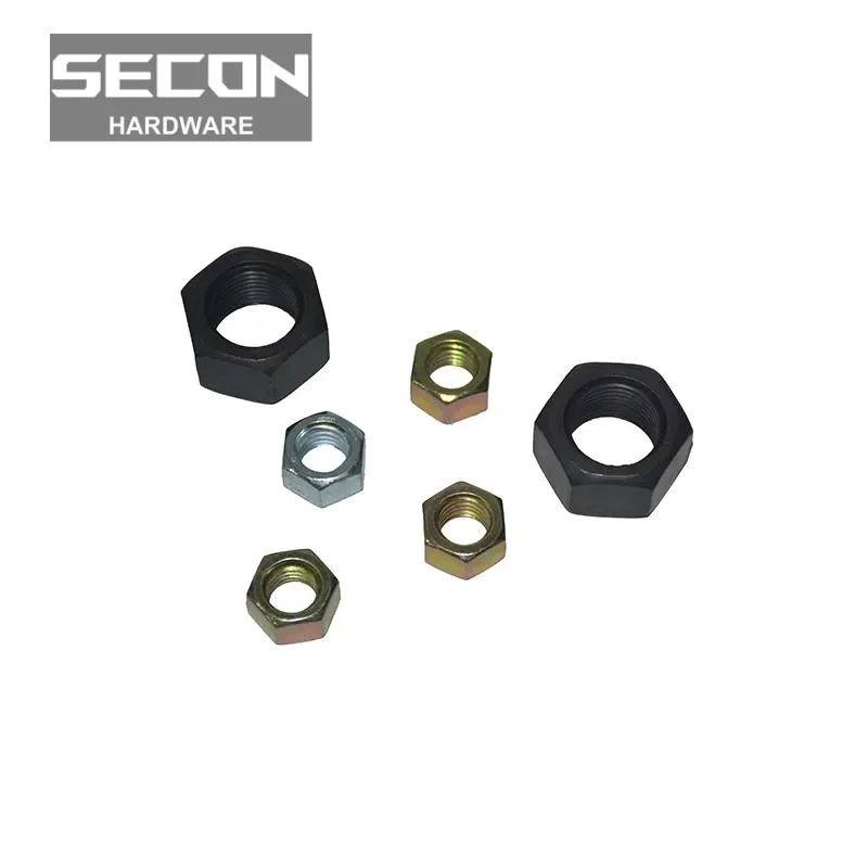 China Factory Stainless Steel Carbon Steel DIN934 Hexagon Nut DIN439 Hex Thin Nut