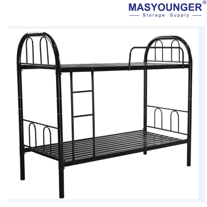 School/Bedroom Furniture Dormitory Steel Double Bed Metal Folding Frame Bunk Bed