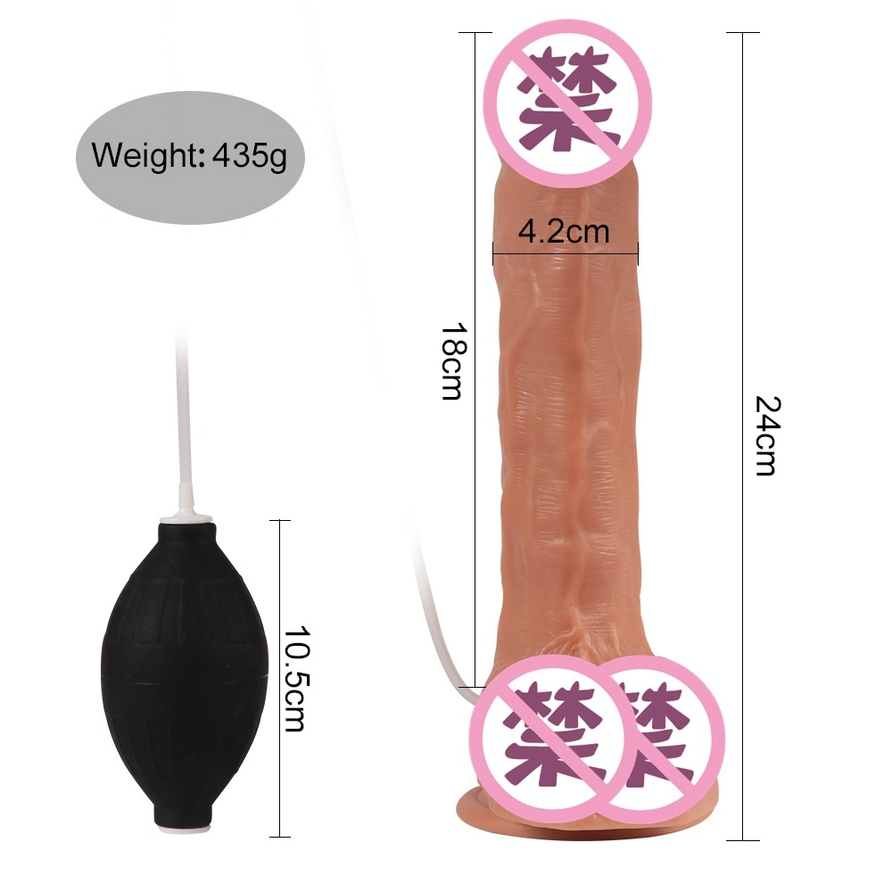 Dabble Automatic Retractable Penis, Tongue Licking, Swinging, Heating, Vibrating Rod, Swinging, Female Masturbator, Adult Product