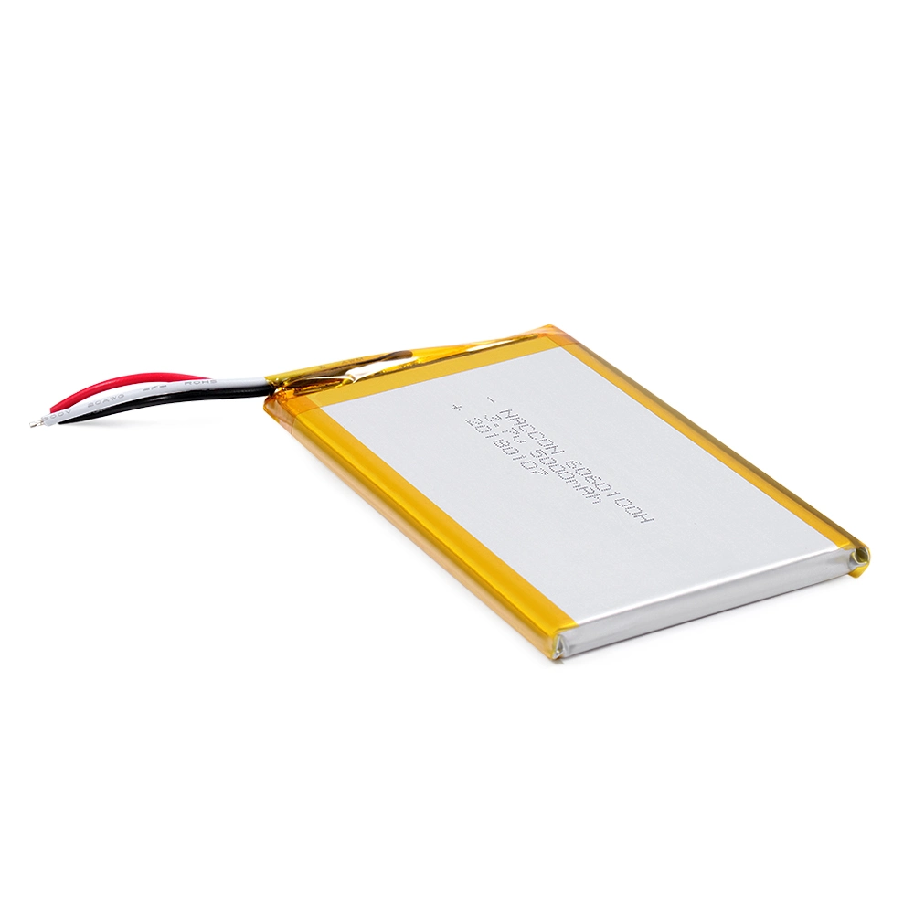 6060100 5000mAh Lithium Polymer Battery Pack with Wires and PCB