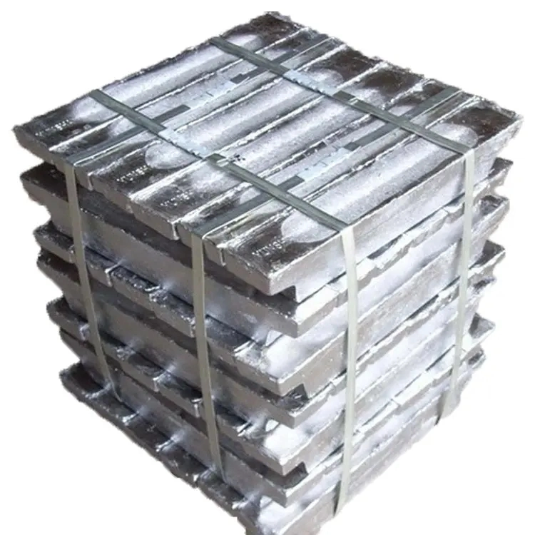 Wholesale High Quality Lead Ingots Zinc Ingot 99.995% with Low Stock Price