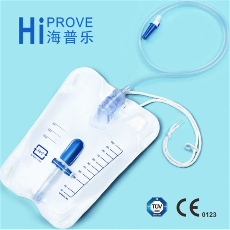 T Value Disposable Luxury Urine Meter Drainage Bag/Urine Bag