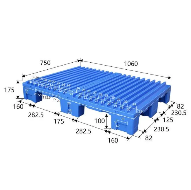 Non Stop Plastic Pallet for Printing Industry Printing and Converting Pallet Plastic Offset Press Printing Machine Pallet