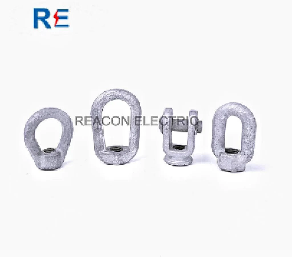 Hot DIP Galvanized Oval Eye Nut 5/8" for Pole Line Hardware