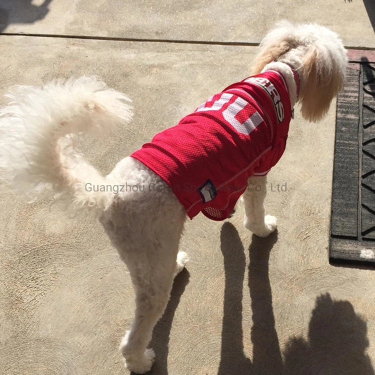 Prendas de vestir y accesorios para mascotas Pet chaleco sin mangas lleva ropa de niña Ropa de perro Doggy Ropa Femenina