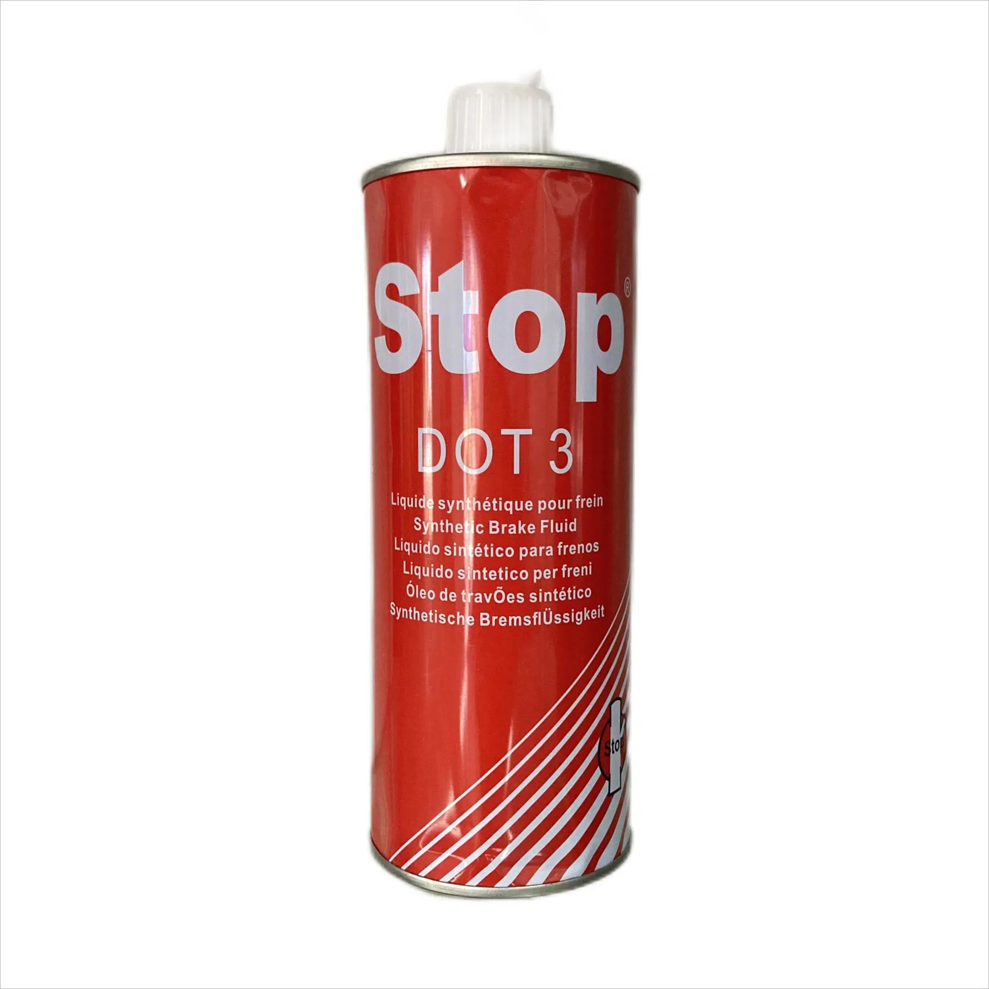 Brake Fluid DOT3 485ml 16/17cm Synthetic Iron Can Brake Oil for Motorcycle and Automobile