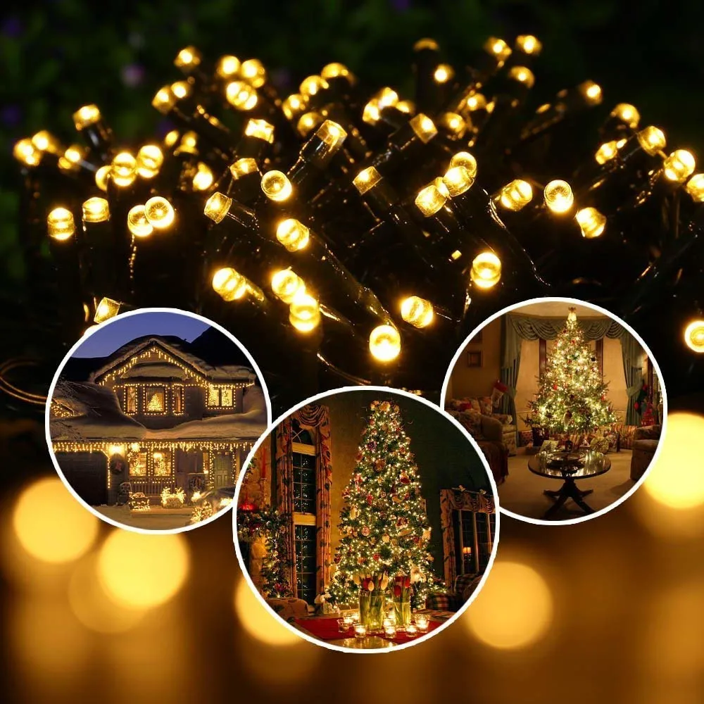 LED Garland Lighted String for Christmas Decorations