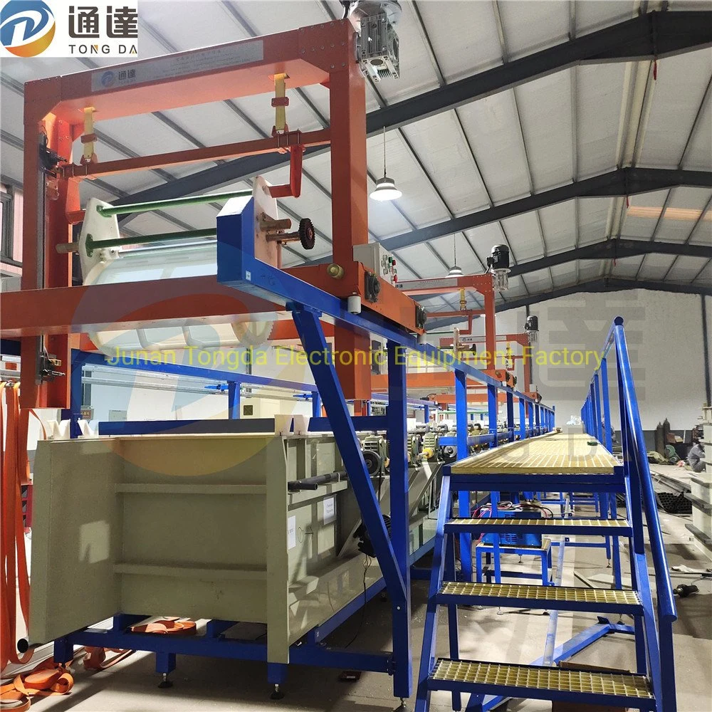 Junan Tongda Zinc Nickel Barrel Plating Equipment Plant Machine for Bolts and Nuts Electroplating Machine Zinc Plating Machine Electroplating Equipment