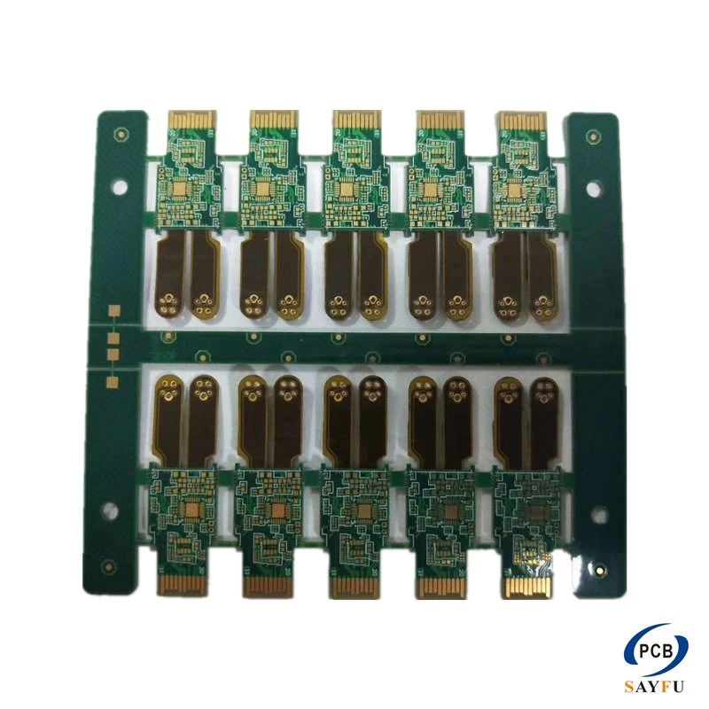 Rigid-Flexible Placa de circuito impreso multicapa con RoHS, Certificación ISO para la electrónica, instrumentos médicos en China