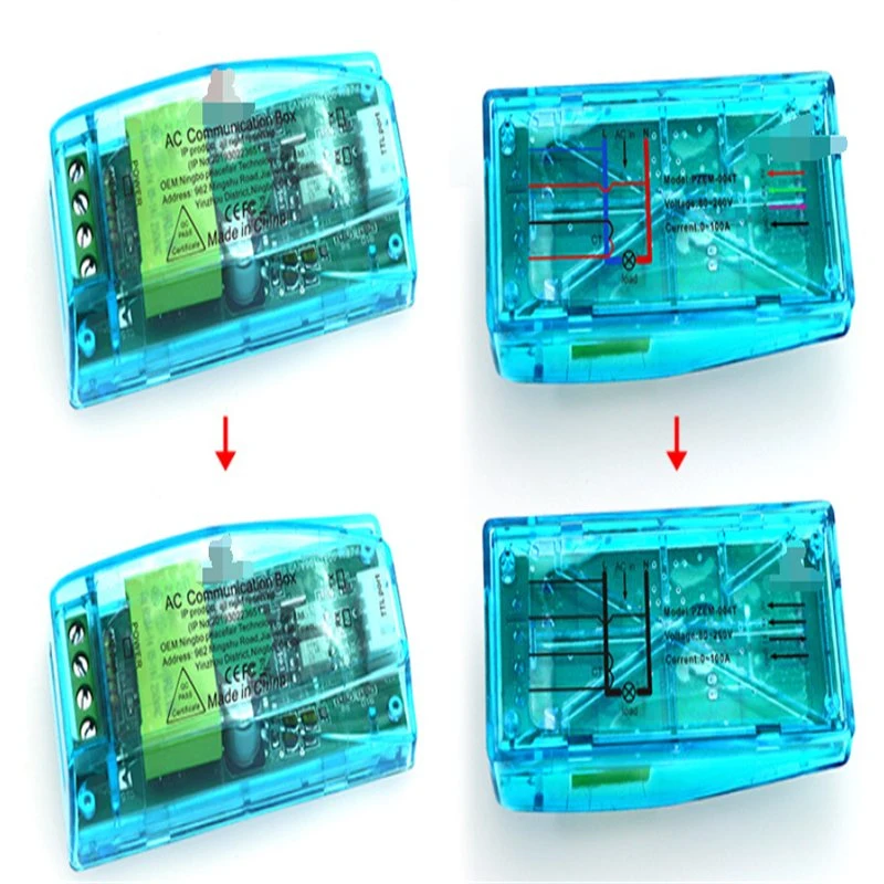 AC Communication Voltage and Ammeter Box Power Communication Module Module Ttl Serial Port