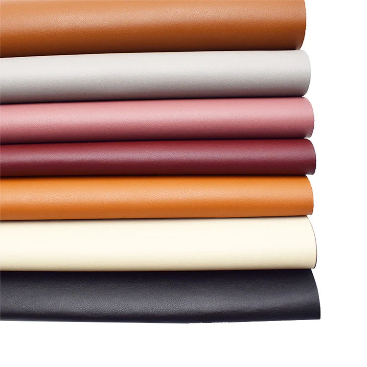 Conception gaufrée revêtement PVC, PVC doux canapé polyester tissu synthétique cuir pour l'externalisation des meubles, fausse fourrure tissu