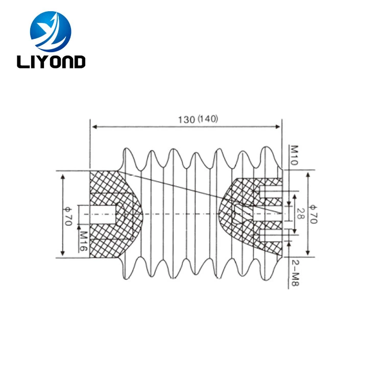 12kv Epoxy Resin Indoor High Voltage Charged Display Device Sensor Post Insulator in Earthing Switch