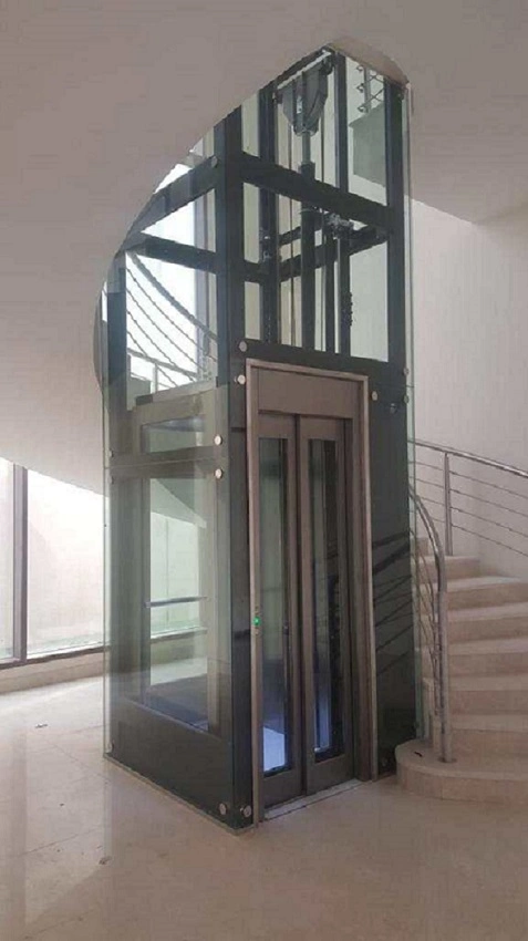 Hydraulic Vertical Wheelchair Lifts Handicap Platform Lift for Stairs Elder Disable People