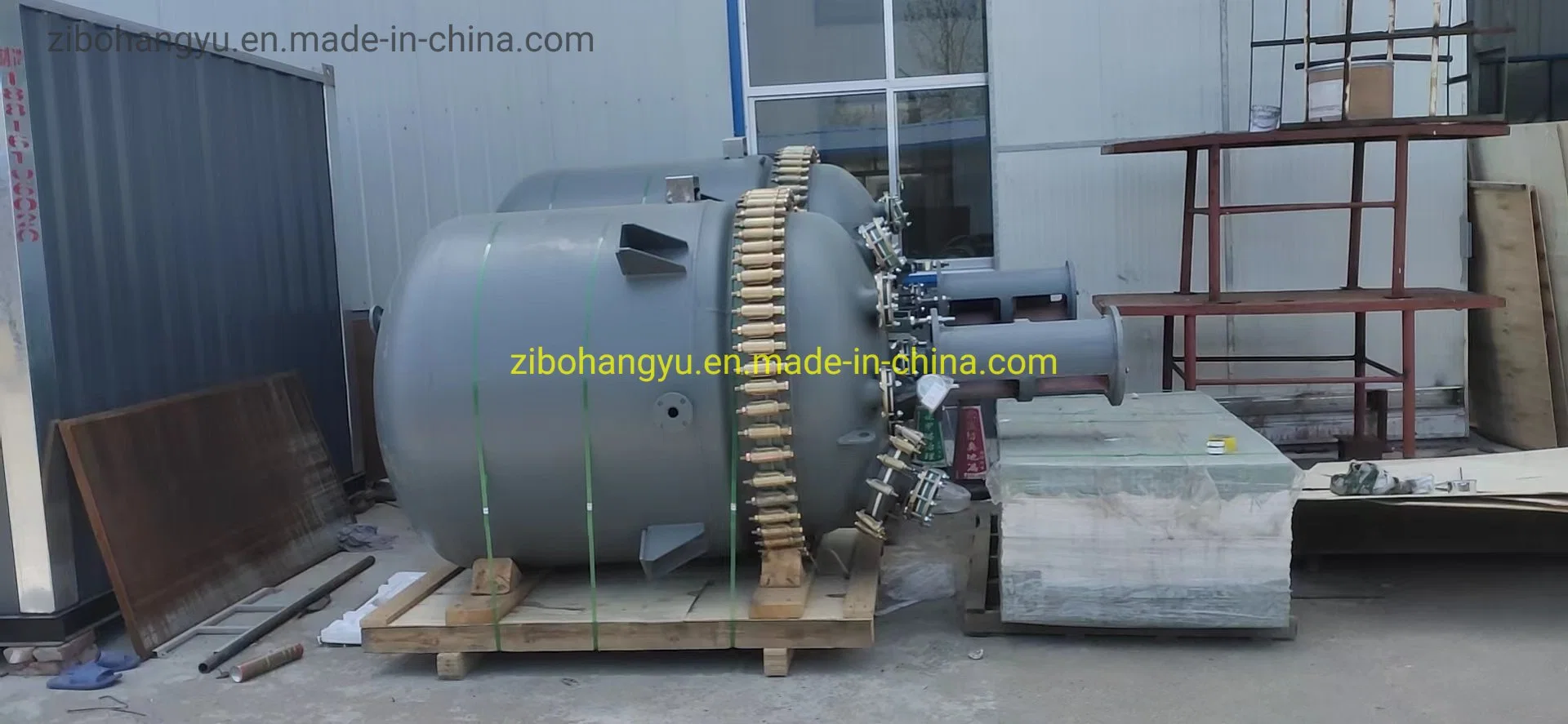 Acid Proof Resistance Chemical Equipment of Glass Lined Enamel Reactor