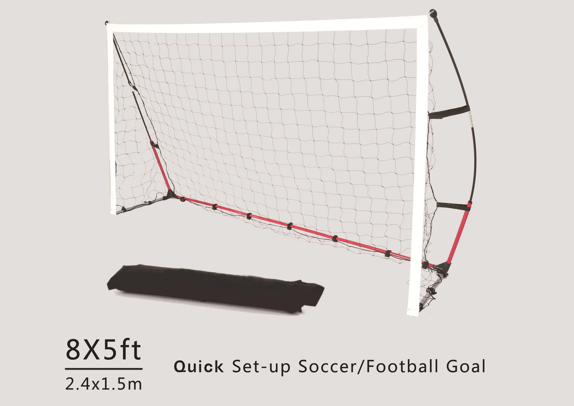 Hot Sell Portable Soccer Goal 2.4m*1.5m (8 X 5') Football PE Nets