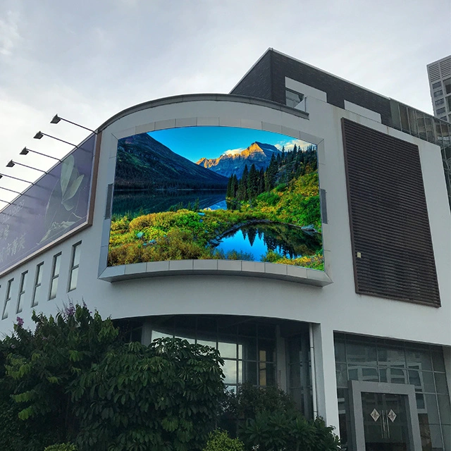 High quality/High cost performance  Big Commercial Advertising P4/P5/P6 Outdoor Full Color LED Video Display Wall Panel LED Screen