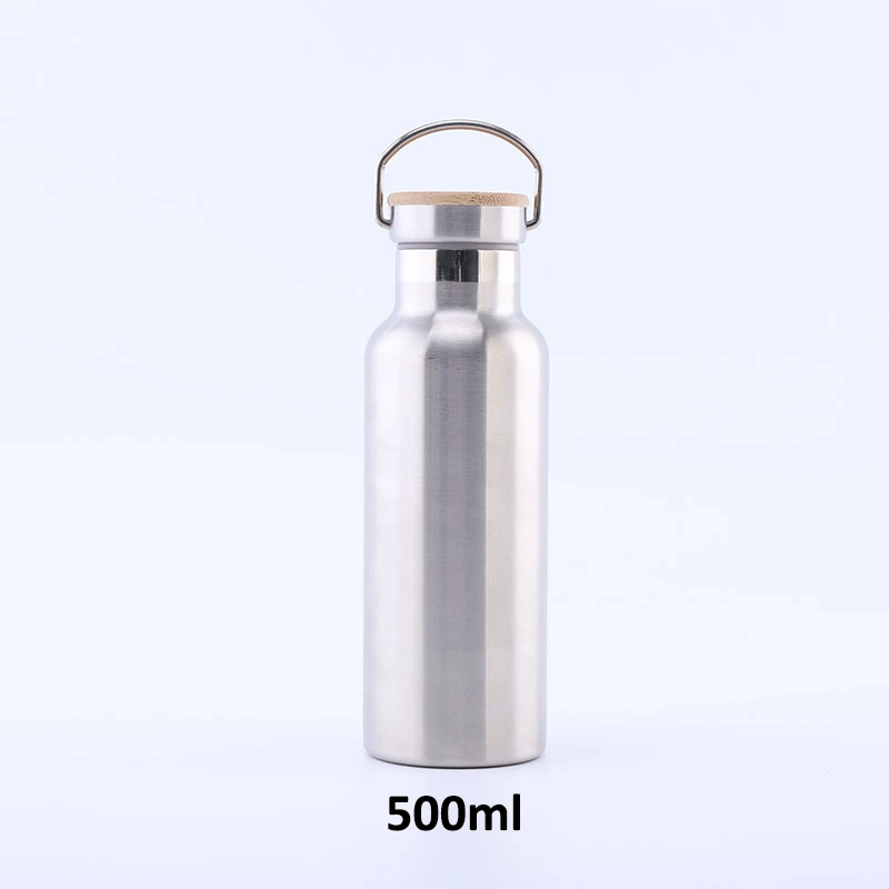 17oz en acier inoxydable 304 Fiole à vide thermique Sports Eau Eau potable La bouteille de voyage