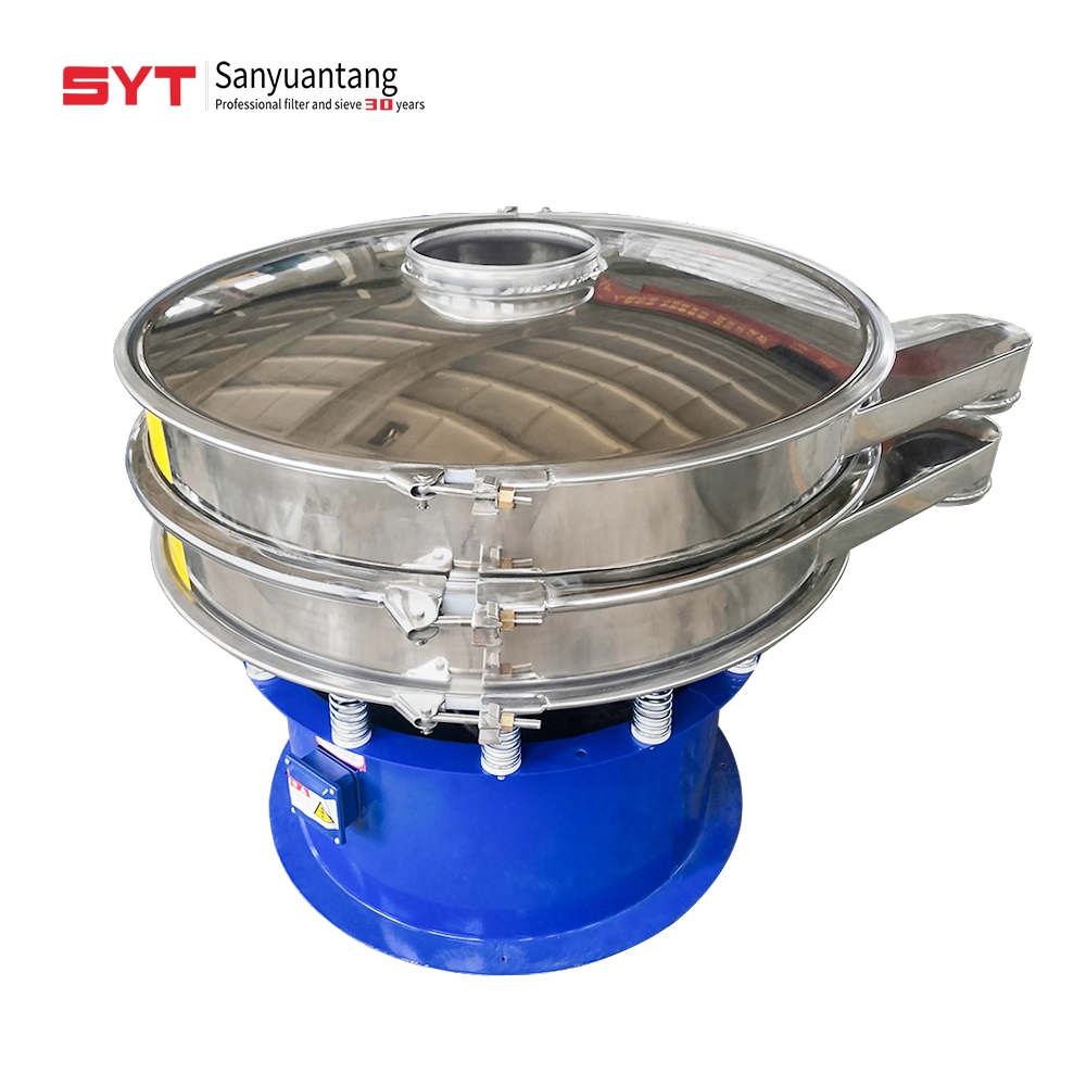 Electric Rice Bran Sieve Shaker Machine Portable Vibrating Screen Price