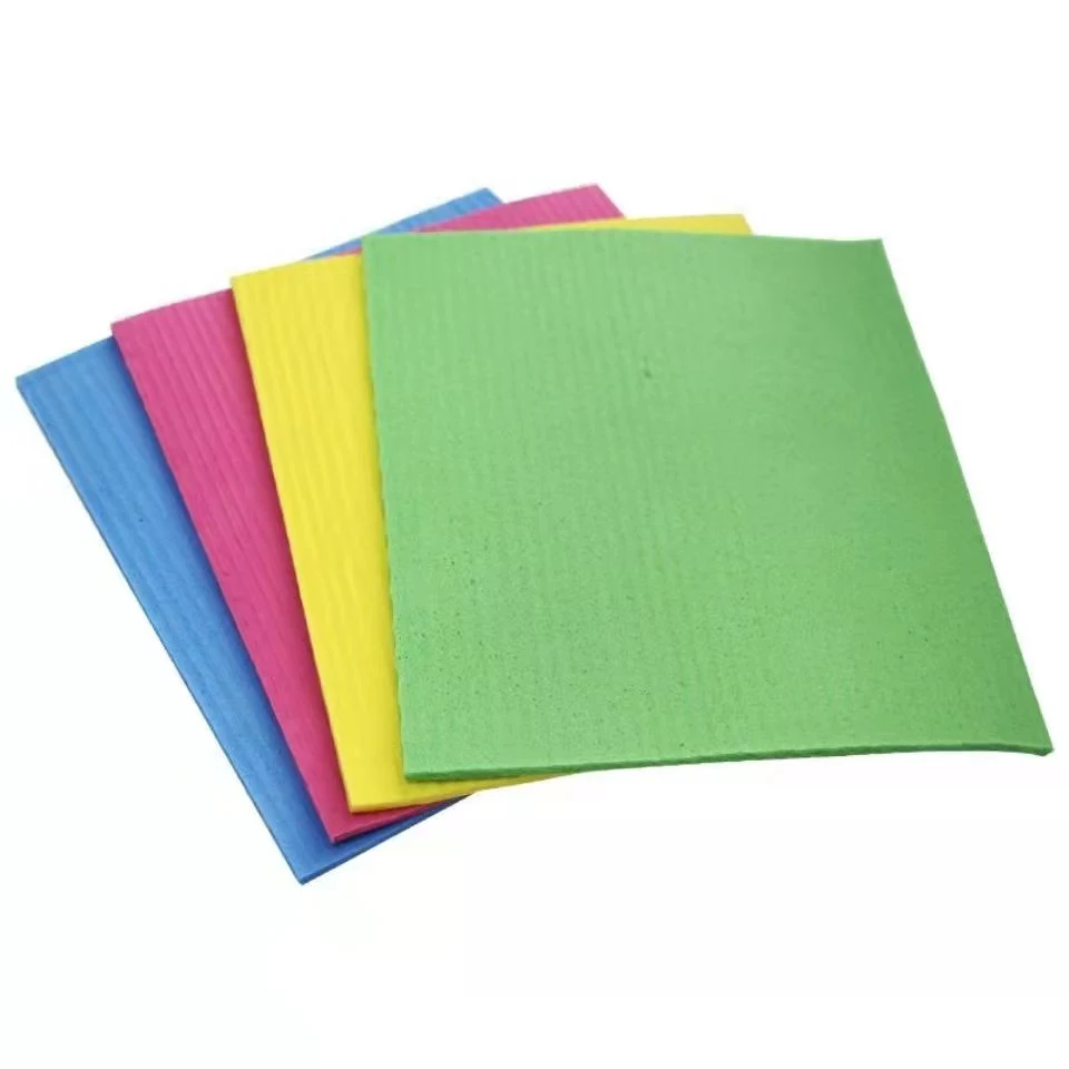 Hot Sales Microfiber Cloth Cellulose Cleaning Sponge Magic Wipe Cleaning Products