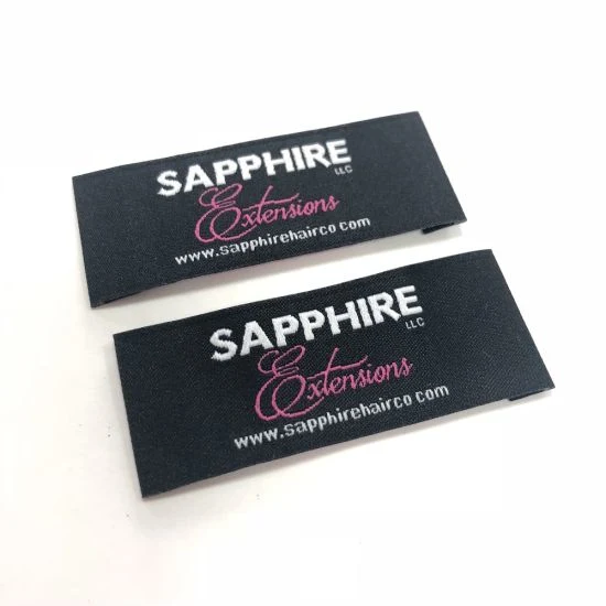 Custom Logo Clothes Name Size Labels Woven Neck Labels Garment Accessories Tags Labels for Clothing