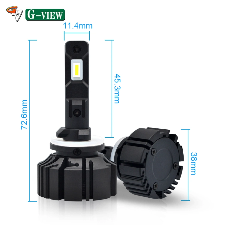 Gview G9A led headlight high Low Beam lens 880 881 LED Headlight 880 881 led headlight lamp