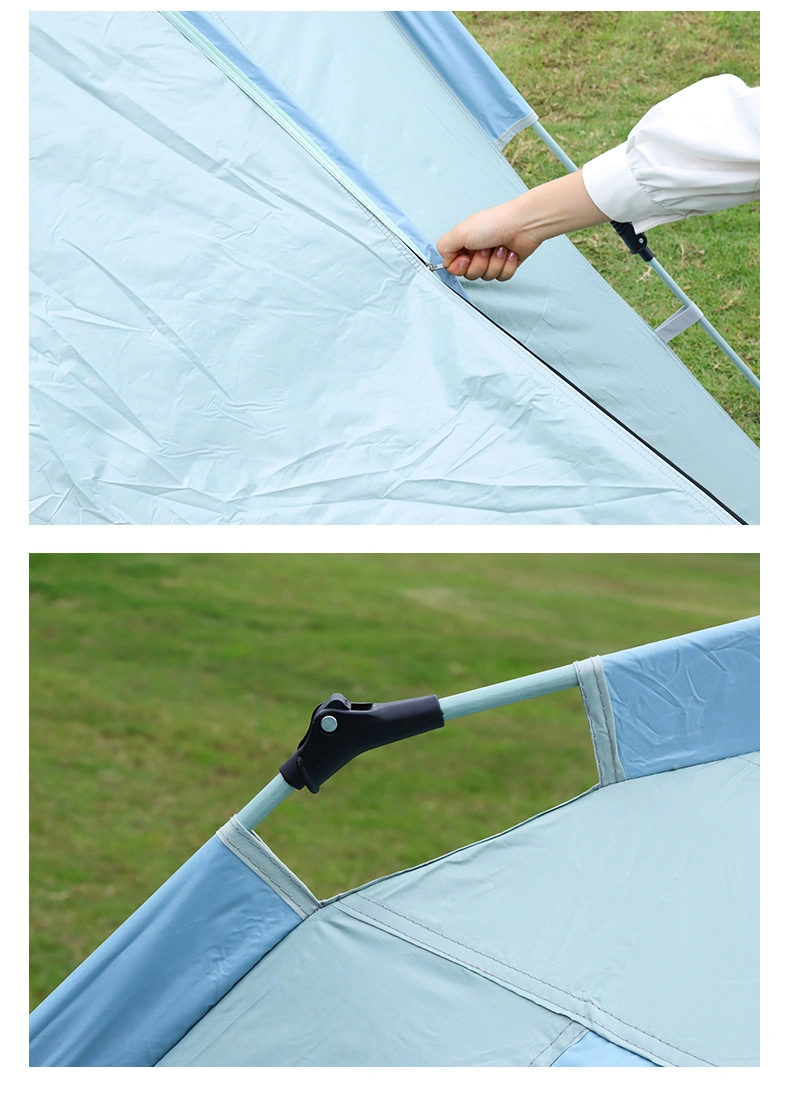 Camping Tent Outdoor Folding Portable Field Equipment Camping Overnight Rain Protection Thickening Automatic Beach Sun Protection