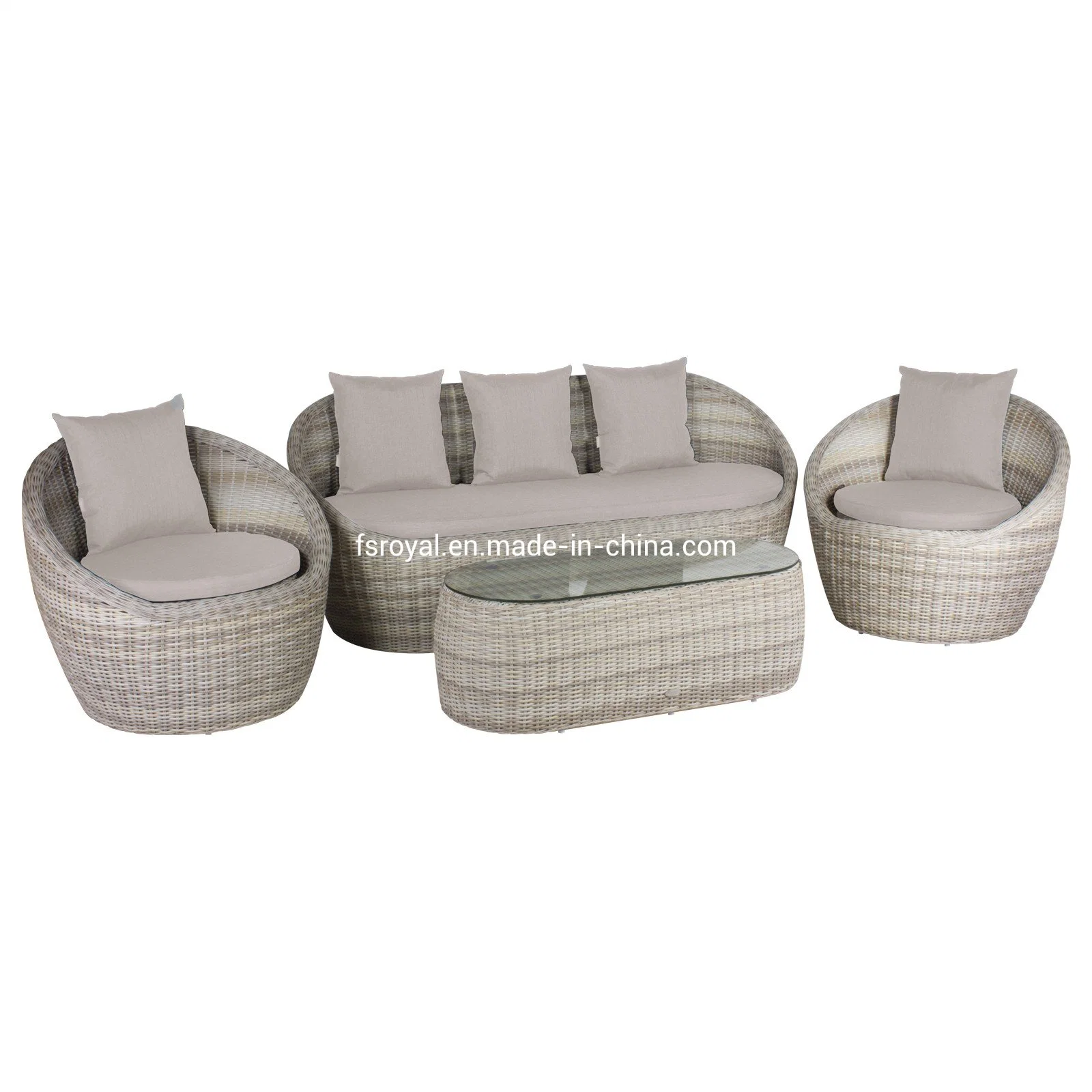 Garden Furniture Set Lounge Couch Modern Pool Side Sofa Outdoor Patio Bar Furniture for Hotel Project