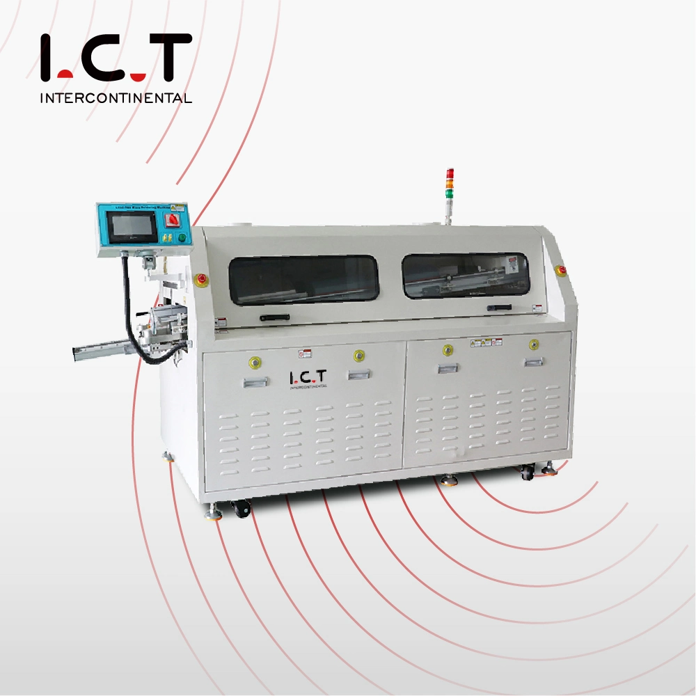 I. C. T Factory Direct LED Drive Production Line Machine DIP Wave Soldering with Nitrogen