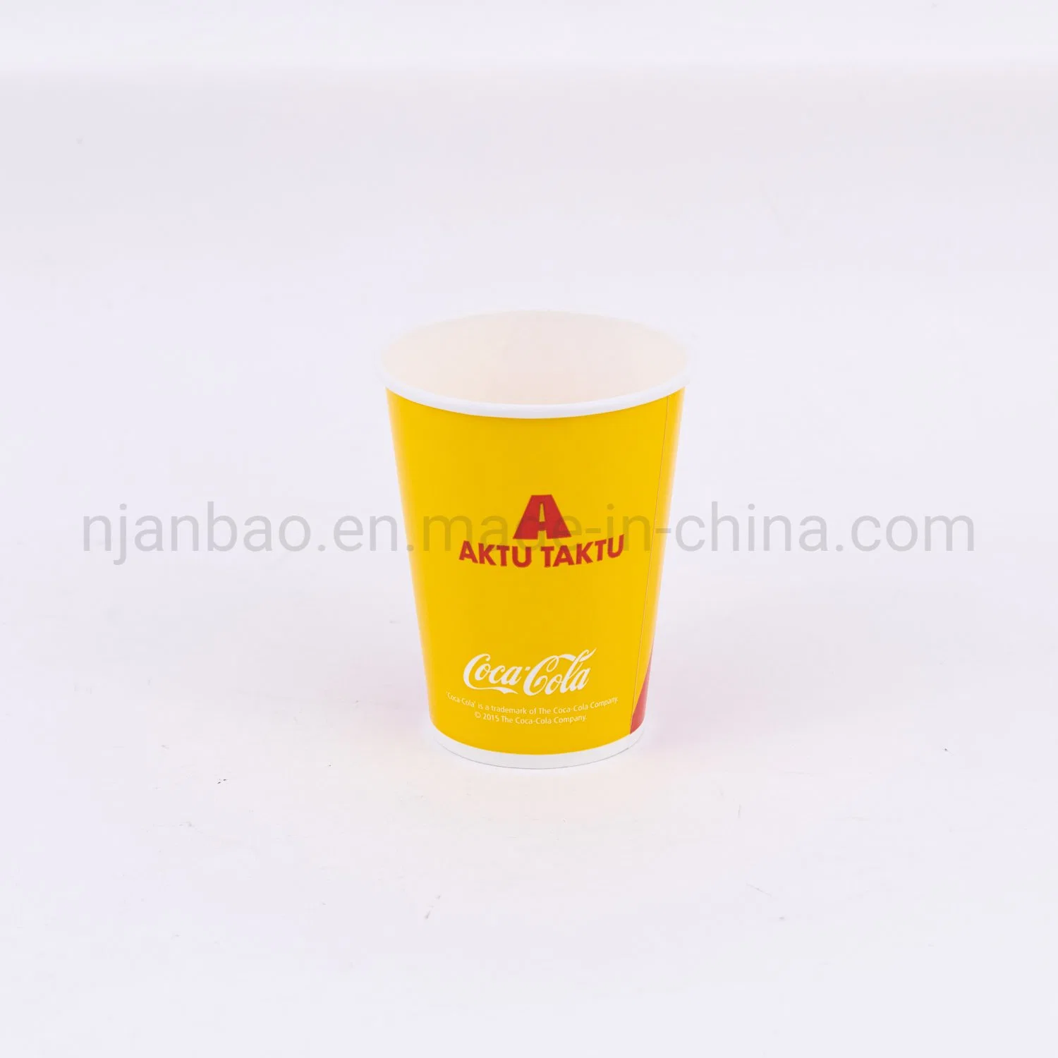 Good Quality Single Wall Branded Takeaway Coffee Cup/Christmas Paper Coffee Cup