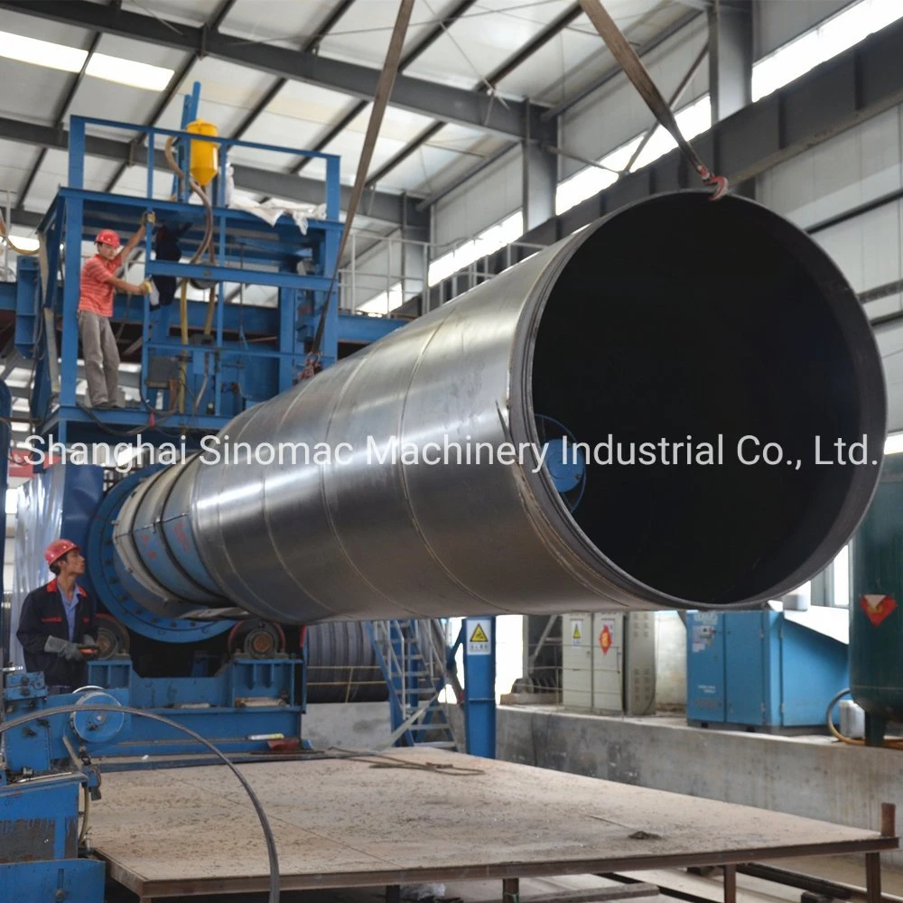 Prestressed Concrete Steel Cylinder Pipe Awwa C301 Welder