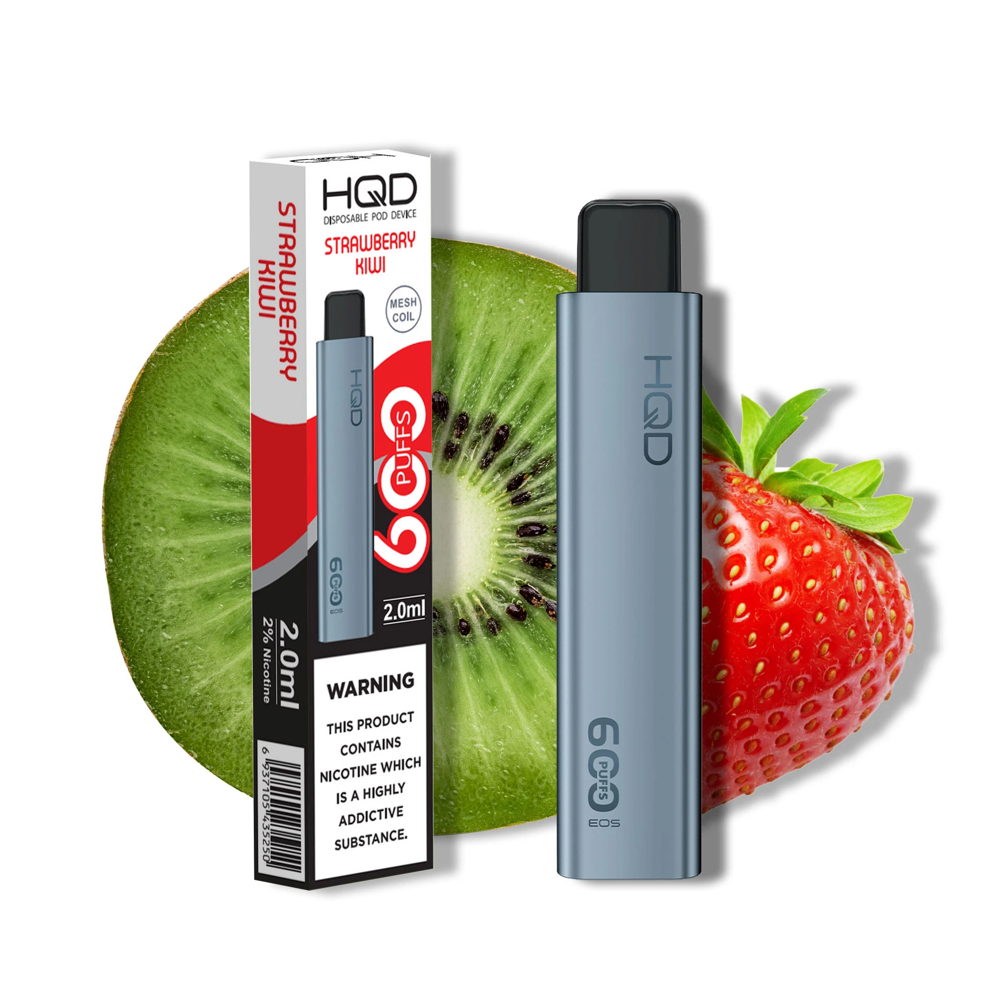 Factory Direct Sale Disposable Pod Hqd EOS 600 Puffs Electronic Cigarette