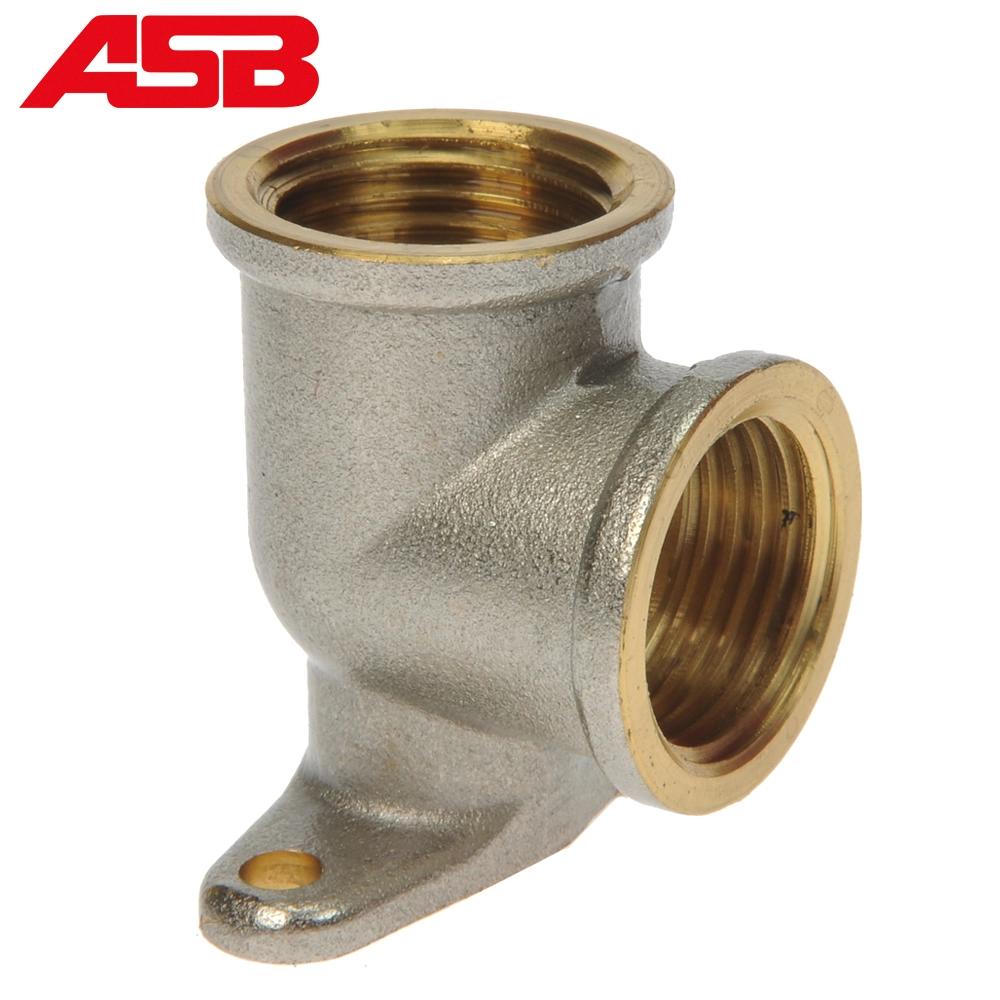 Plumbing Materials Brass Threaded SS304/316 Sanitary Pipe Fittings Union Elbow for Water Supply