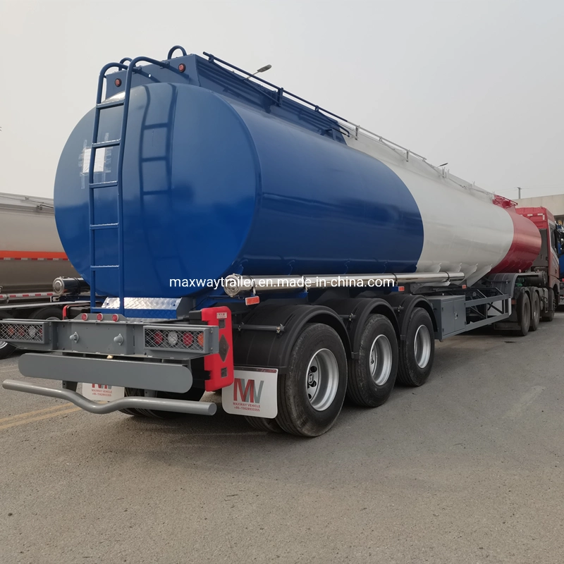 Maxway Brand 42000-60000 litres Diesel réservoir remorque Petroleum Road Remorque de camion-citerne