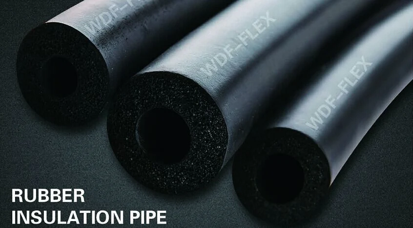 Air Conditioner NBR Rubber Foam Insulation Pipe/ Insulation Tube/ Insulation Hose for Copper Pipe