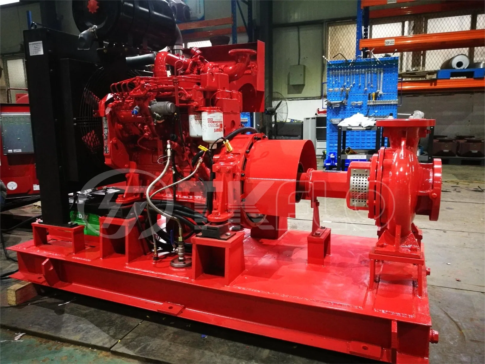 Electric Nfpa 20 Fire Pump Single Stage End Suction