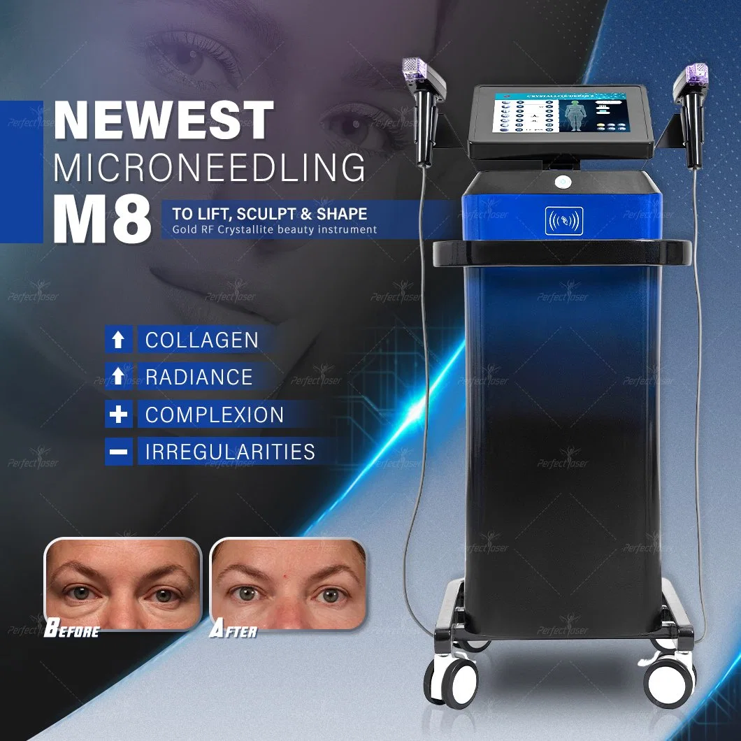 Morpheus 8 Superfacial Microneedle Vivace a remoção de rugas Anti-Aging Marca Stretch Extracção Rejuvenescimento da pele Microneedling fracionária de máquina de beleza