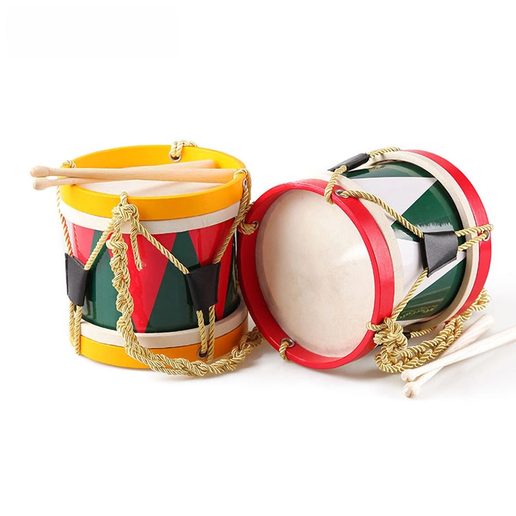 DIY Musical Drum Set, Bongo Drum, Wooden Handmade Musical Instrument