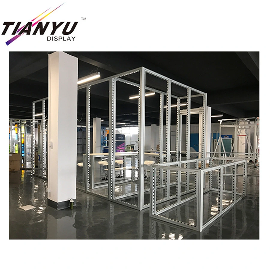 Aluminum Alloy Frame with Textile Graphics Exhibition Stand