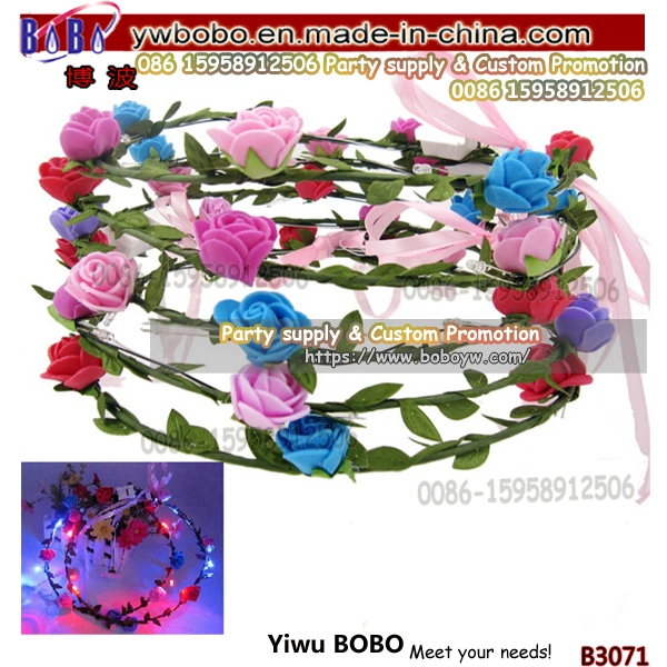 Dance Wear Flower Festival Wedding Garland Headband Hair Crown Birthday Party Favor (B3070)