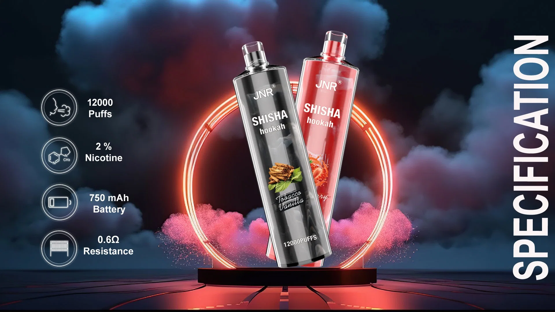 Одноразовые нестандартные одноразовые наушники Vape Jnr Shisha Hookah 12000 VAPOR ODM Vape