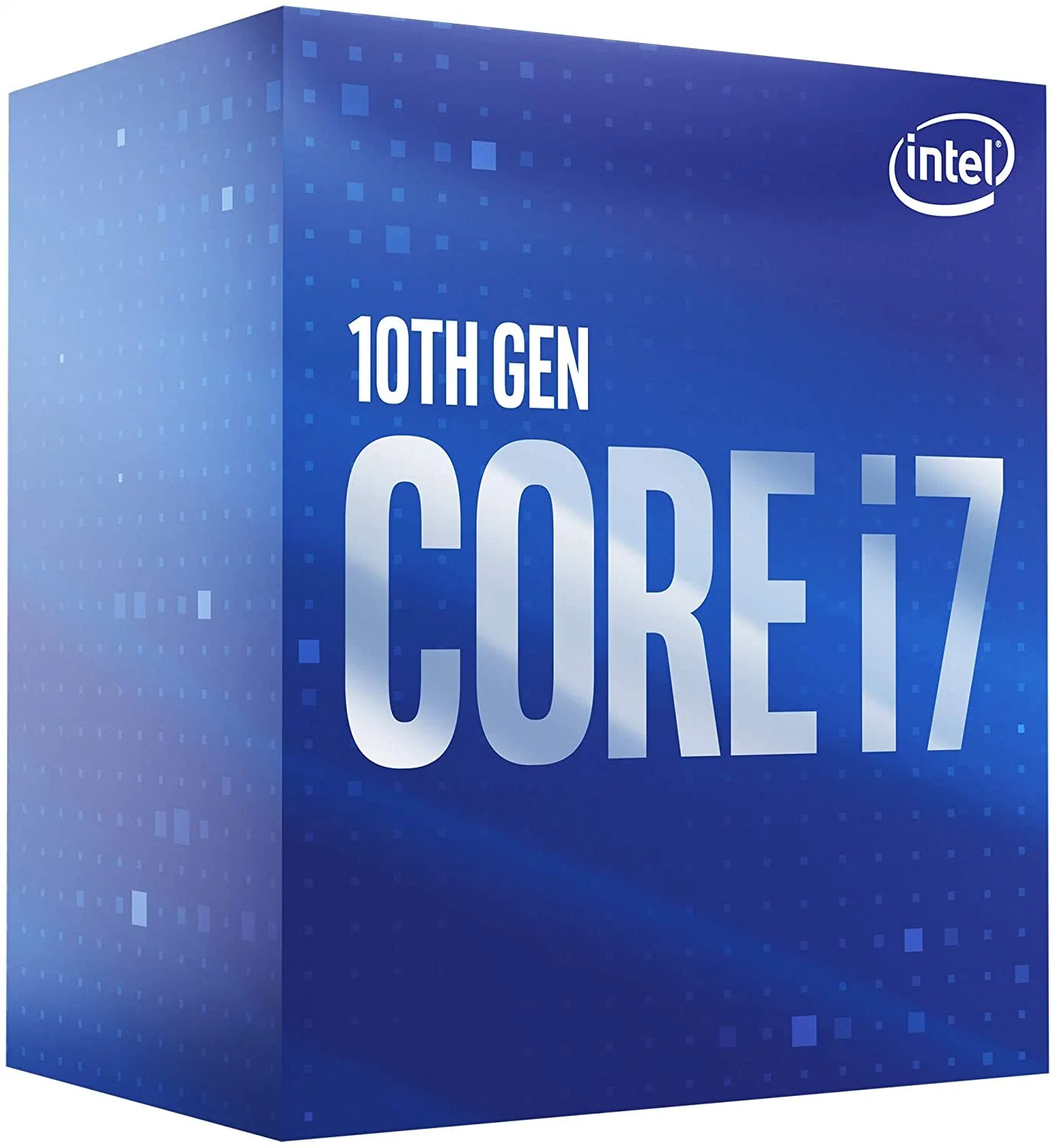 Intel® Core™ i7-10700f Desktop-Prozessor 8 Kerne bis zu 4,8 GHz ohne Prozessor Graphics LGA1200 (Intel® 400 Chipsatz) 65W