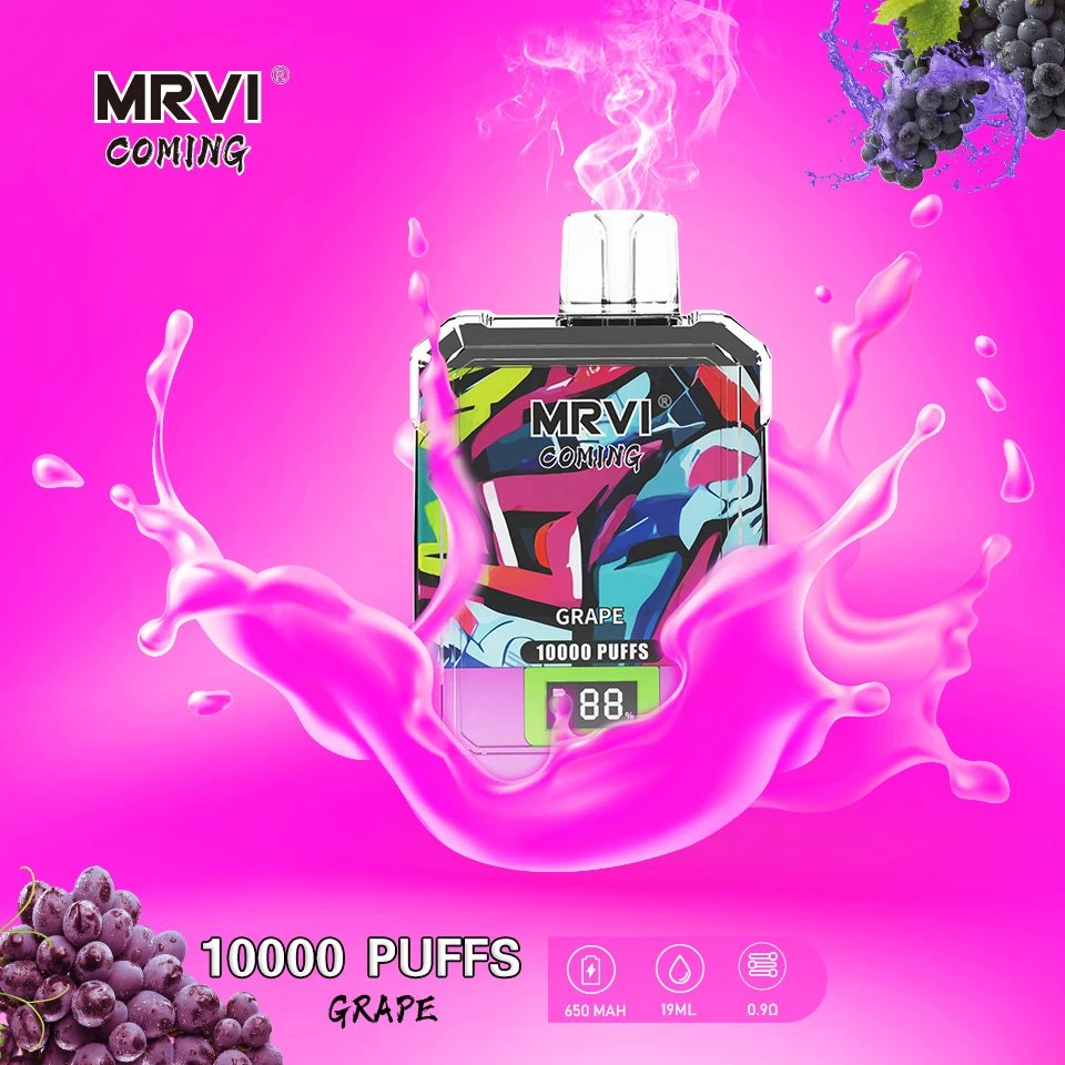 Most Popular New Vape Mrvi Cming 10000 Puffs Disposable/Chargeable Wape Fruit Flavor Lost Randm Mary Display Rechargeable Mini Shisha Vapers Box E Cig Hookah