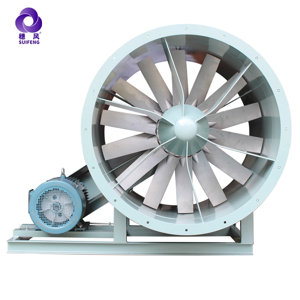 Ventilador axial industrial de motor dc silencioso para ventilación de refrigeración