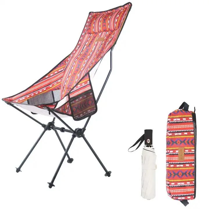 Fashion Adjustable Camping Chair Fabric Outdoor Fishing Chair Picnic Chair